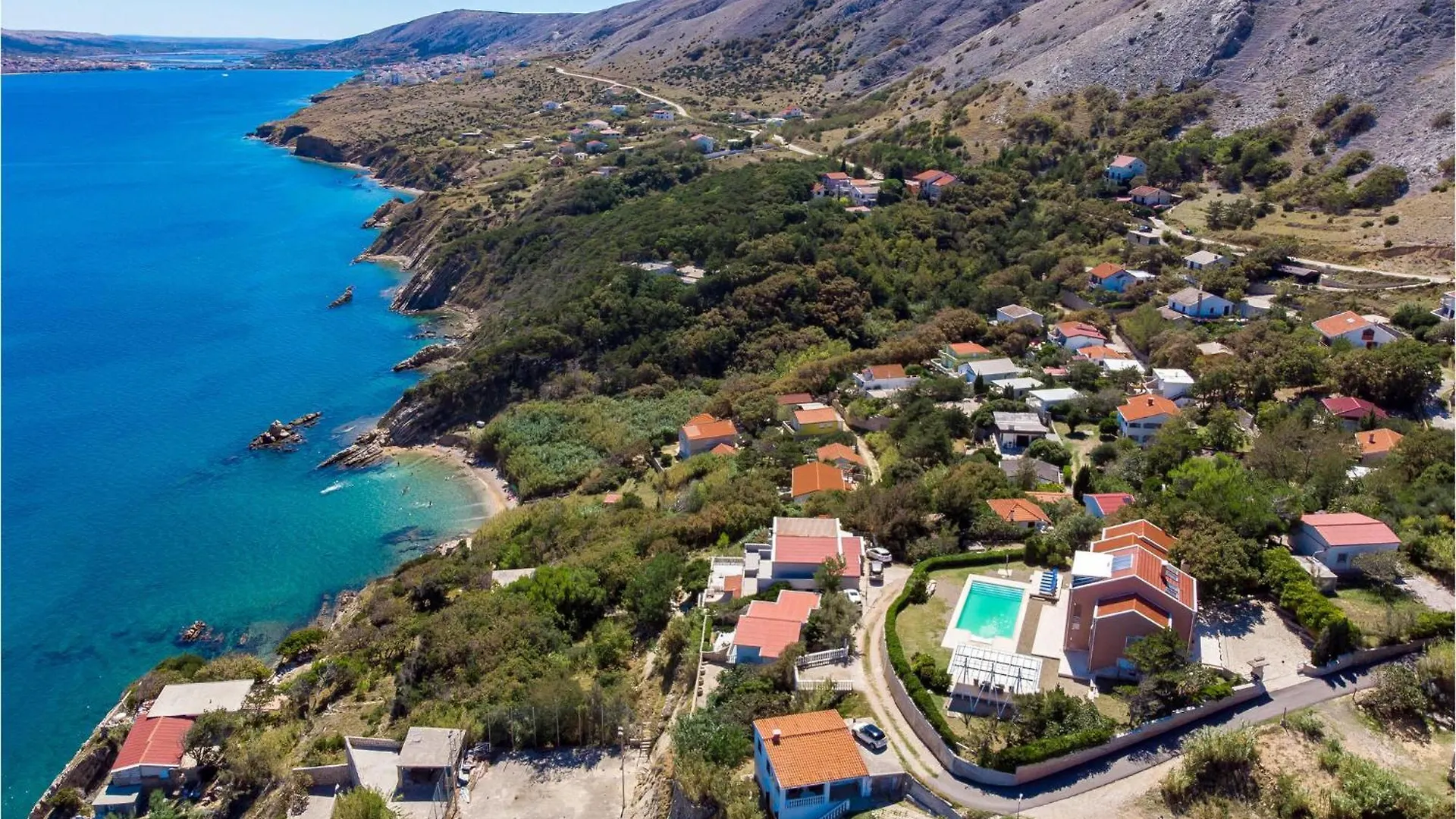 Nice Home In Pag With Outdoor Swimming Pool Bosana
